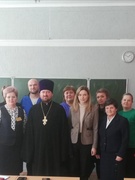 Встреча с педагогами и с настоятелем прихода храма святителя Кирилла Туровского
