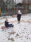 Гульнявая дзейнасць на прагулцы.