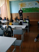 Профилактическая беседа с сотрудником РОВД Авдейчик АА