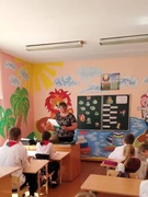 Отчётно- выборное собрание в пионерской дружине имени Т. В. Кононова
