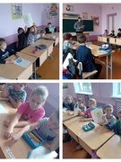 С учащимися 1-4 классов была проведена познавательная игра "Беларусь - моя Родина"