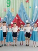 Музыкально-спортивное развлечение в старшей группе 5-6 лет "Победа будет за нами", посвящённое Дню победы(04.05.2021)