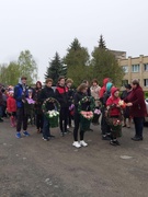 Митинг, посвящённый Дню Победы.