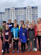 Соревнования по легкой атлетике "Школиада" среди 5-6 классов Московского района.II место.