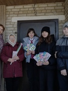 Поздравление ветеранов педагогического труда с 8 марта