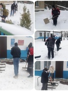 Акция по уборке снега