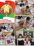 14 марта, прошли единые классные часы посвященные дню конституции Республики Беларусь