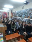 Мероприятия шестого школьного дня. 17.04.2021г.   Школьный музей. Экскурсия «Узники  Тростенца». 10 А класс.