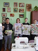 Работали на весенних каникулах в совместном проекте с Управление по труду Буда-Кошелевского райисполкома