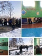 Встреча с начальником штаба МЧС ПАСО №3 Михайловым М. С., отработаны действия учащихся и коллектива школы на случай ЧС в рамках Дня гражданской обороны (28.02.2025)