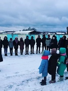 Торжественный митинг и возложение цветов к памятнику в ДЕНЬ ОСВОБОЖДЕНИЯ ЛЕЛЬЧИЦКОГО РАЙОНА от немецко-фашистских захватчиков