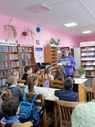 06.02.2025 - урок вежливости   «Будем знать, как дважды два все волшебные слова» городской библиотекой №2 для учащихся 2 «Б» класса.