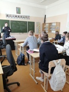 Беседа с инспектором по делам несовершеннолетних Семашко Е.С.