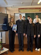 Профориентационная встреча с курсантом УО «Могилевский институт МВД Республики Беларусь»