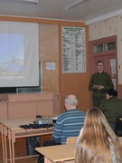 Урок Мужества "За мирное небо и сладкие сны, спасибо защитникам нашей страны", 16.01.2018