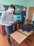 Встреча с представителем РОВД  Домарнацкой И. А. "Одна великая цель - служение Отечеству"