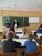 В "Комаровичской средней школе" сегодня была проведена встреча учащихся 5-11 классов с работниками Госэнергогазнадзора.