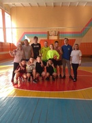 Турнир по волейболу между учащимися и учителями