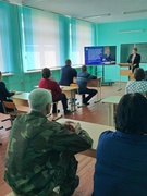 В трудовом коллективе прошёл единый день информирования на тему "Подвигу народа жить в веках. К 80-летию Победы Советского народа в Великой Отечественной войне."