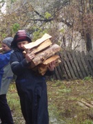 Работа волонтёров