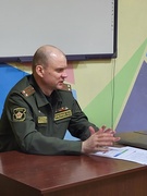 Встреча выпускников с представителем УО "Военная академия РБ"