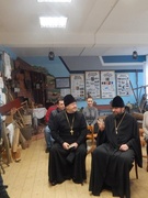Встреча учащихся лицея с владыкой Порфирием