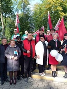 Участие в автопробеге и митинге Республиканской акции "Символ Единства"