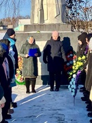 Мини-митинг, посвященный 80-й годовщине освобождения города Калинковичи и Калинковичского района