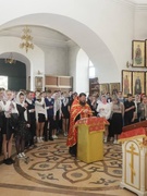Молебен об окончании учебного года