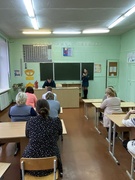Инструктаж трудового коллектива работниками РОЧС о правилах ПБ