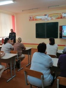 Встреча коллектива с представителями МЧС