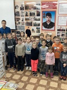 Посещение экспозиции, посвященной Д.Б. Гвишиани, в музее Боевой Славы. День памяти Д.Б.Гвишиани. 05.11.2021г.