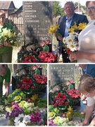 03.07.2023 Ускладанне кветак на брацкай магіле в. Макарычы