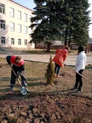 Районный субботник, 21.03.2020 года, Ильичевская школа