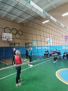 Дружеская встреча по волейболу учащихся Приболовичской средней школы и учащихся Милошевичской средней школы