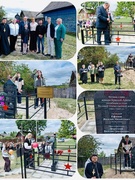 Открытие нового памятника, воинам, погибшим в годы ВОв в д.Озерщина