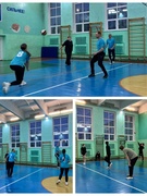 Встреча по волейболу учителей против учащихся. Неделя физической культуры и здоровья. День 4