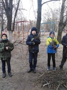 Трудовая прогулка "Сделаем наш участок чистым"