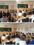 Профилактическая беседа с инспектором МЧС