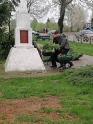 Память в сердце каждом: митинг ко Дню Победы  в аг. Кохановичи