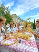 Мастер-класс по соломоплетению. Педагог Шостак Л.Л.
