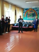 Встреча с представителем Лельчицкого РОЧС Романовым С. А.