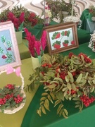 Выставка ко дню рождения старшей группы "Рябинка"