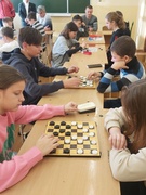 Районные соревнования по шашкам