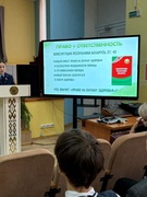 В СШ №2 г. Копыля прошёл открытый урок «Час здоровья и права» с участием прокуратуры