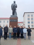 Митинг, посвященный 108-й годовщине Октябрьской революции.