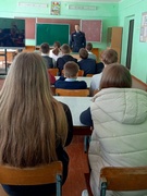 Беседу по профилактике совершения преступлений и правонарушений, потреблению ПАВ, алкоголя, соблюдение ПДД в летний период провел начальник ИДН Никитин В.К.