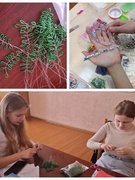 Объединение по интересам "Бисероплетение". Шестой школьный день 15.03.2025