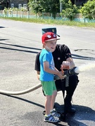 Познавательная экскурсия в пожарную аварийно- спасательную часть г.п. Комарин