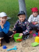 Детский сад. Игры на свежем воздухе.